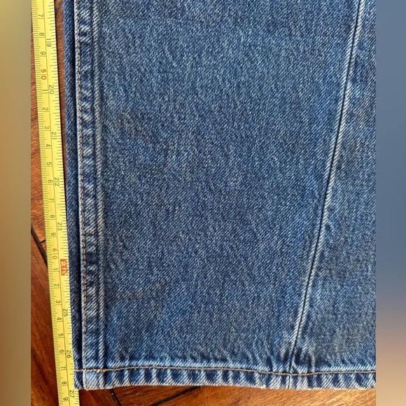 Calvin Klein Twisted Hem Retro Fit High Rise Jeans 27” inseam size 24 NWT - Picture 10 of 10